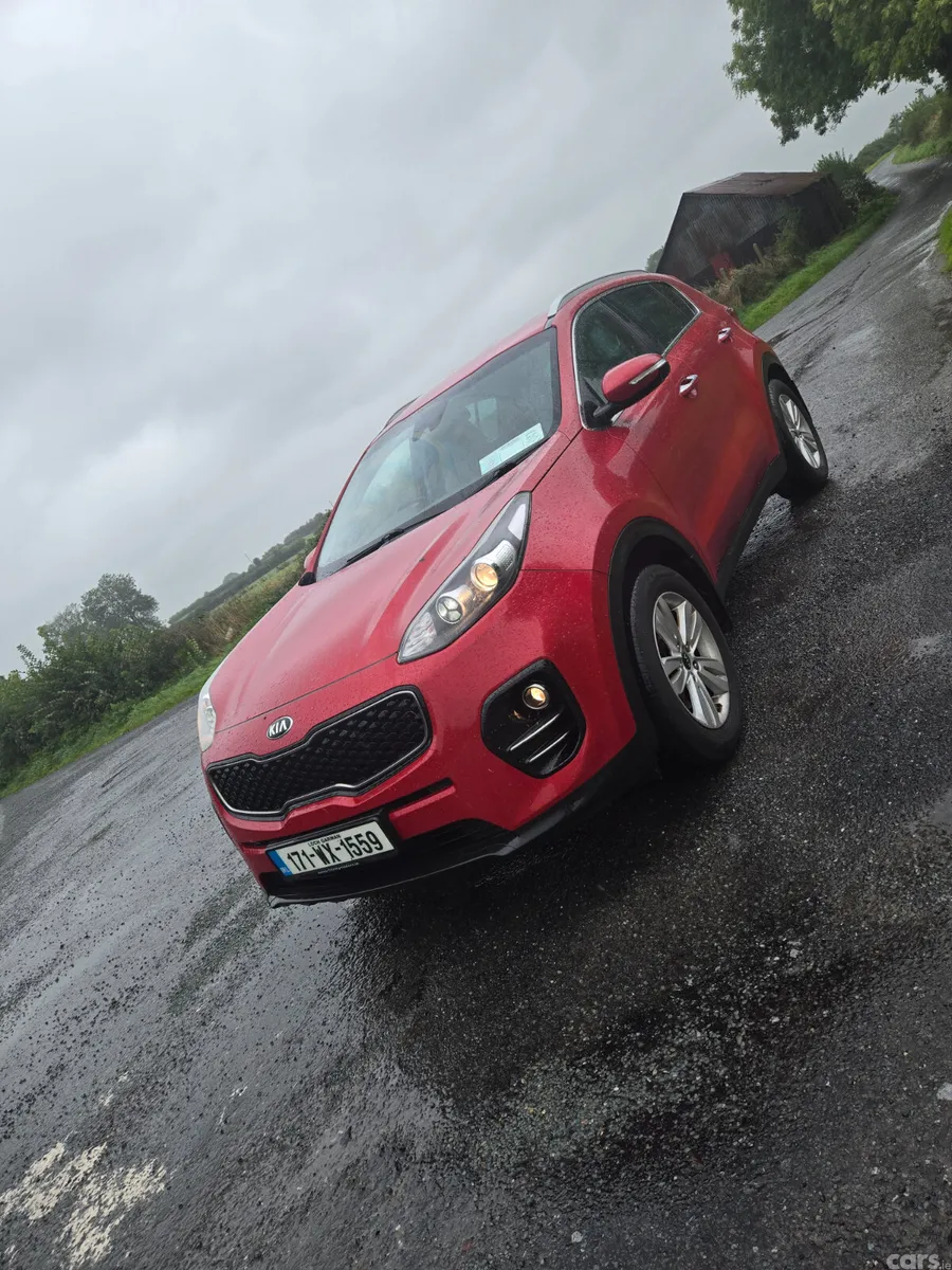 Kia Sportage SUV, Diesel, 2017, Red