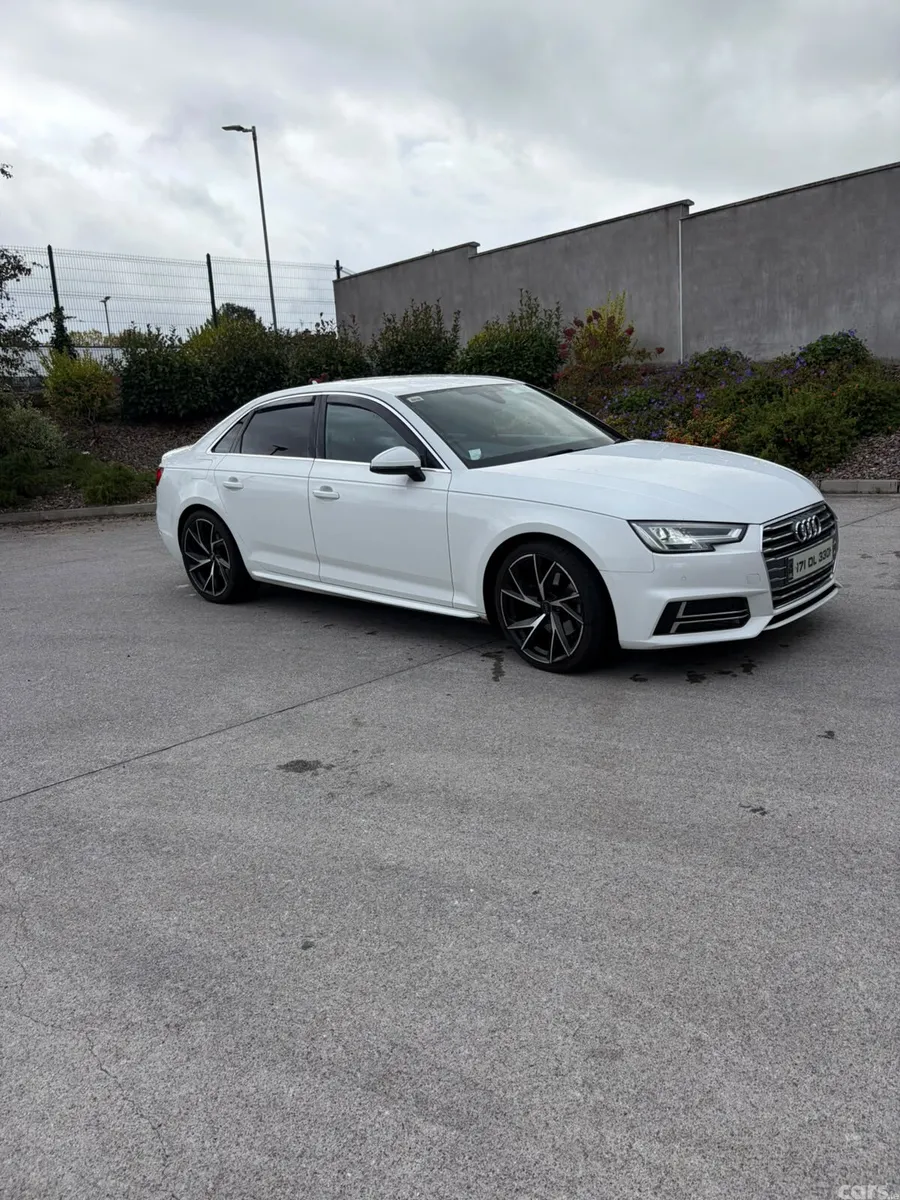 Audi A4 Saloon, Diesel, 2017, White