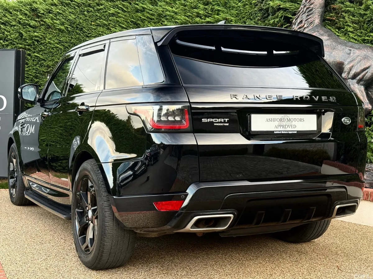 Land Rover Range Rover Sport SUV, Petrol Plug-in Hybrid, 2019, Black