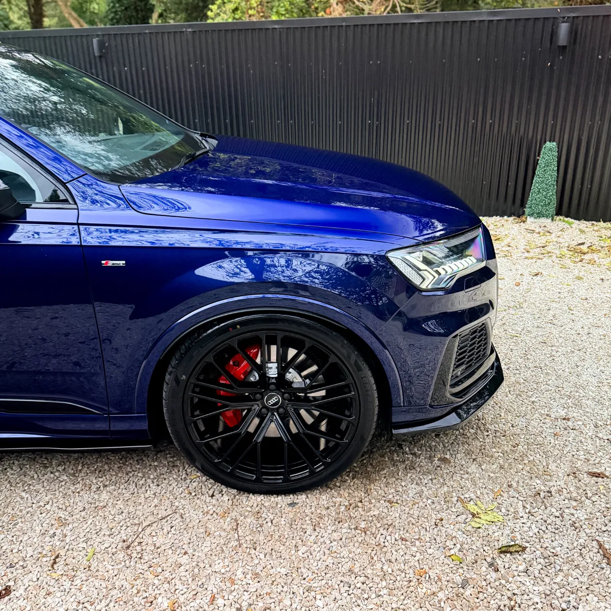 Audi Q7 SUV, Petrol Plug-in Hybrid, 2021, Blue