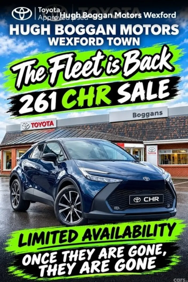 Toyota C-HR SUV, Petrol Hybrid, 2026, Black