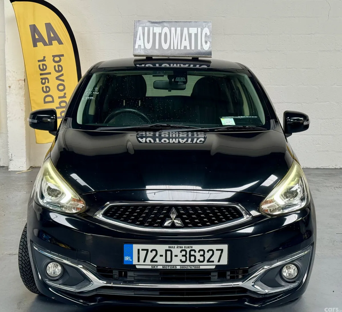 Mitsubishi Mirage Hatchback, Petrol, 2017, Black