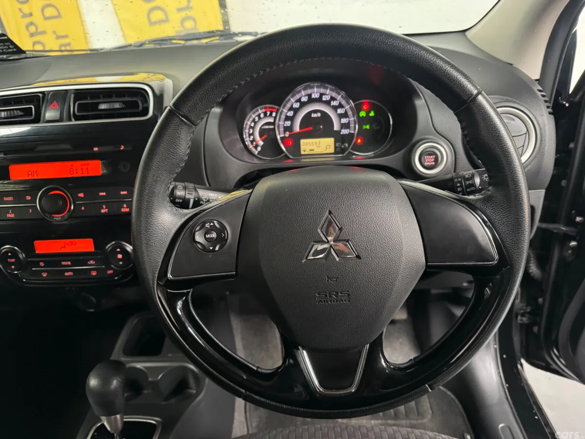 Mitsubishi Mirage Hatchback, Petrol, 2017, Black