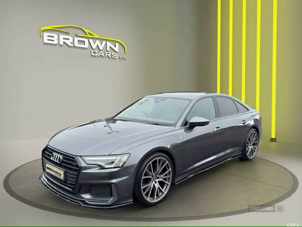 Audi A6 Saloon, Diesel Hybrid, 2018, Grey