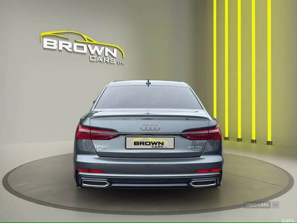 Audi A6 Saloon, Diesel Hybrid, 2018, Grey