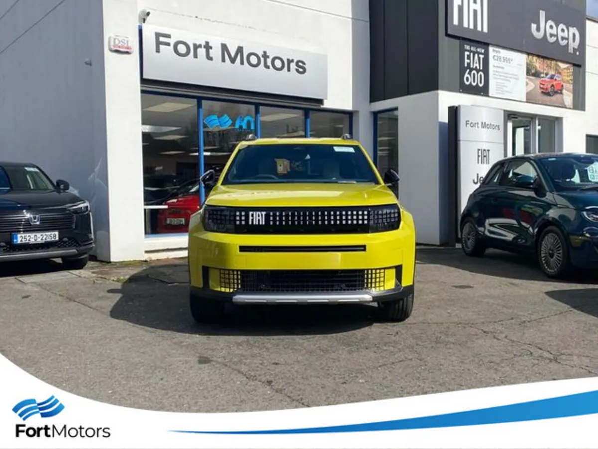 Fiat Grande Panda Hatchback, Electric, 2027, Yellow