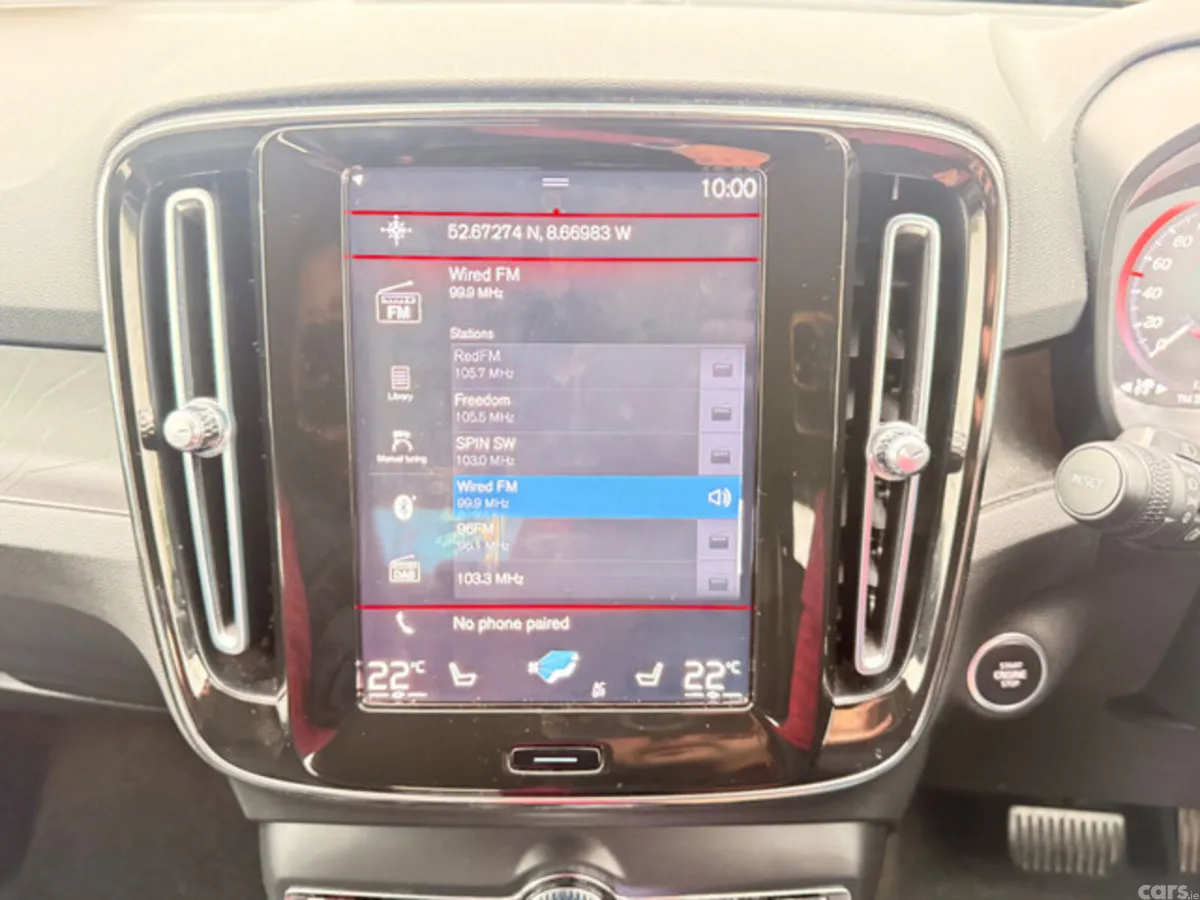 Volvo XC40 Estate, Petrol Plug-in Hybrid, 2023, Black