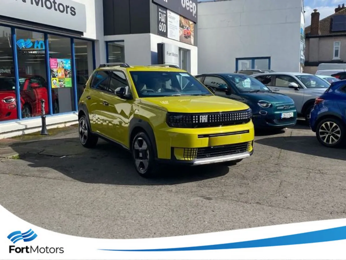 Fiat Grande Panda Hatchback, Electric, 2027, Yellow