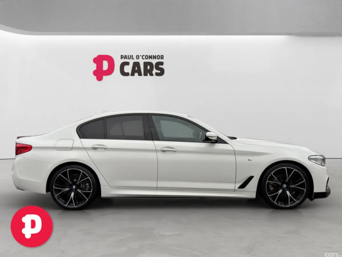 BMW 5-Series Saloon, Diesel, 2017, White