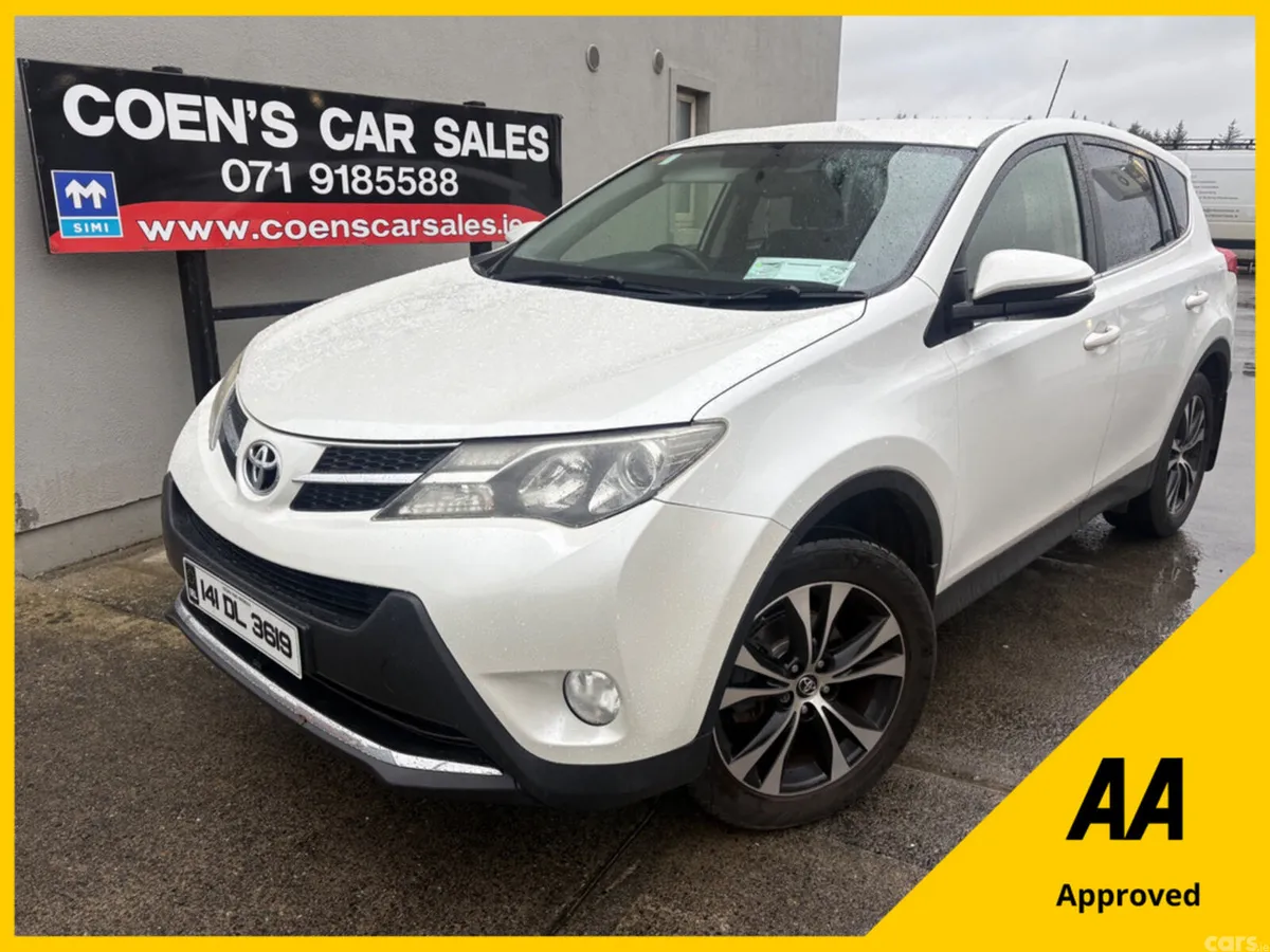 Toyota RAV4 SUV, Diesel, 2014, White