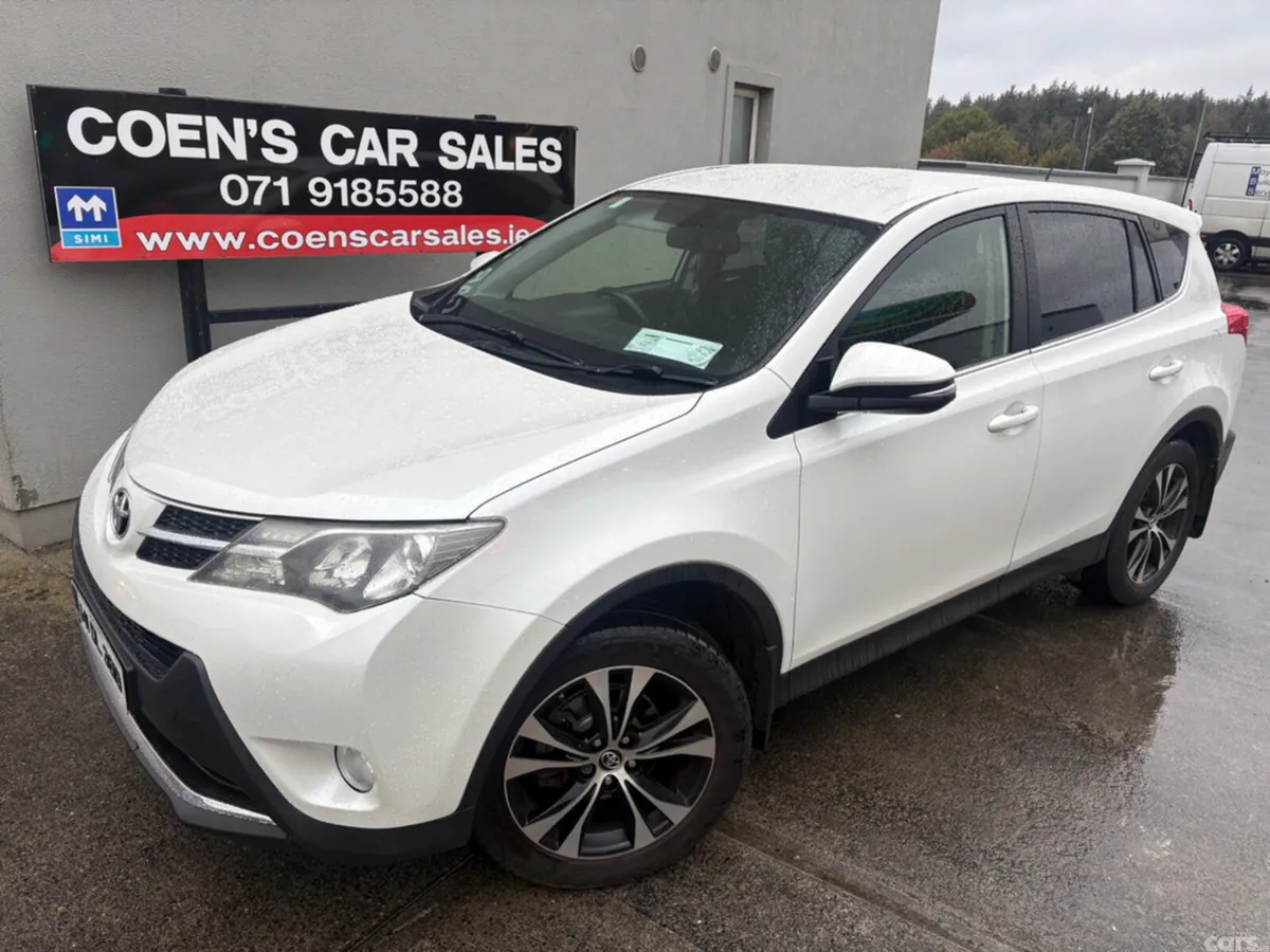 Toyota RAV4 SUV, Diesel, 2014, White