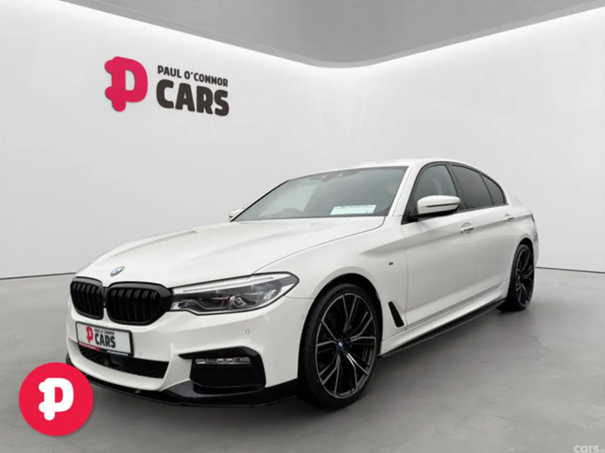 BMW 5-Series Saloon, Diesel, 2017, White