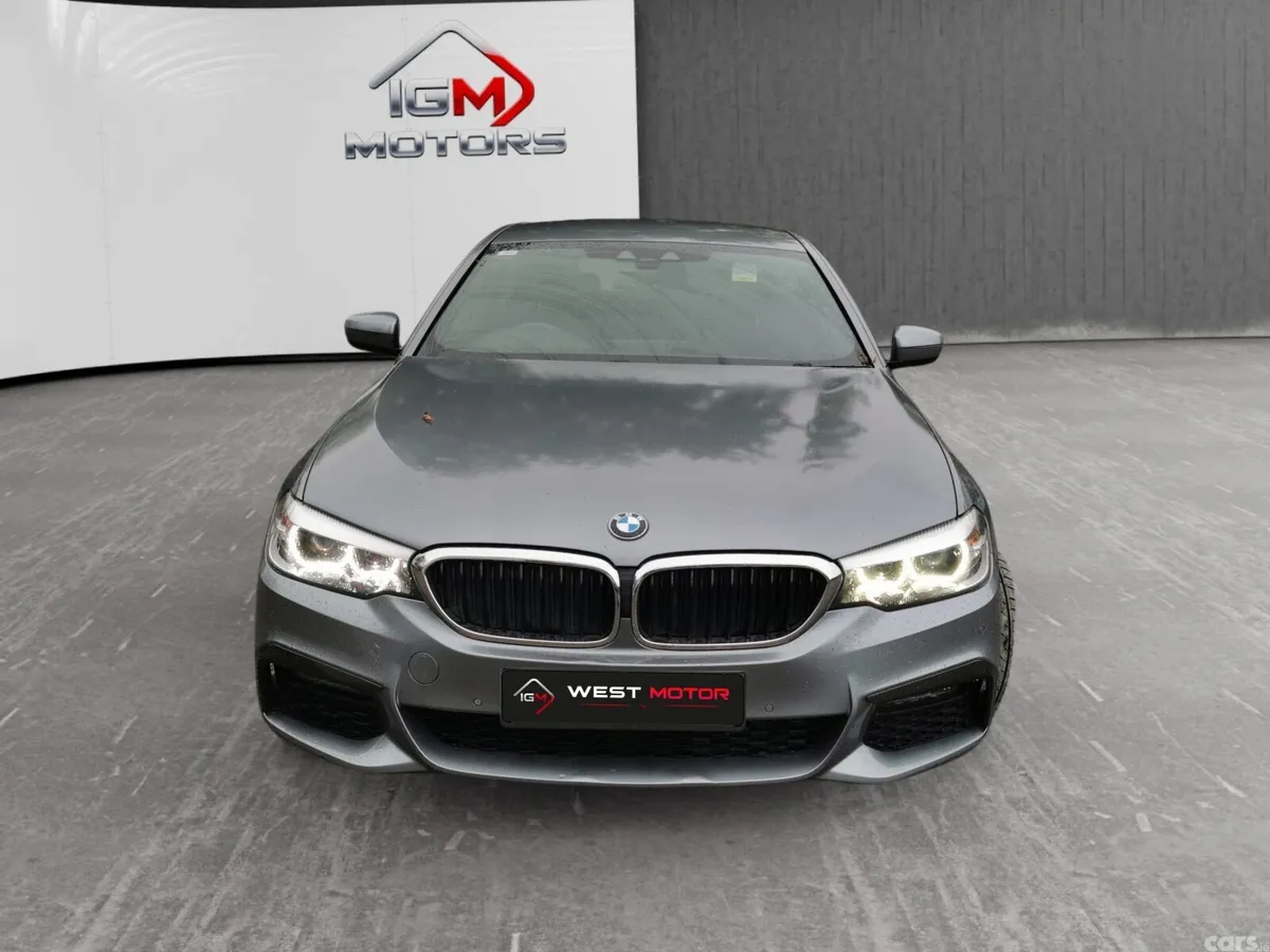 BMW 5-Series Saloon, Petrol, 2019, Blue