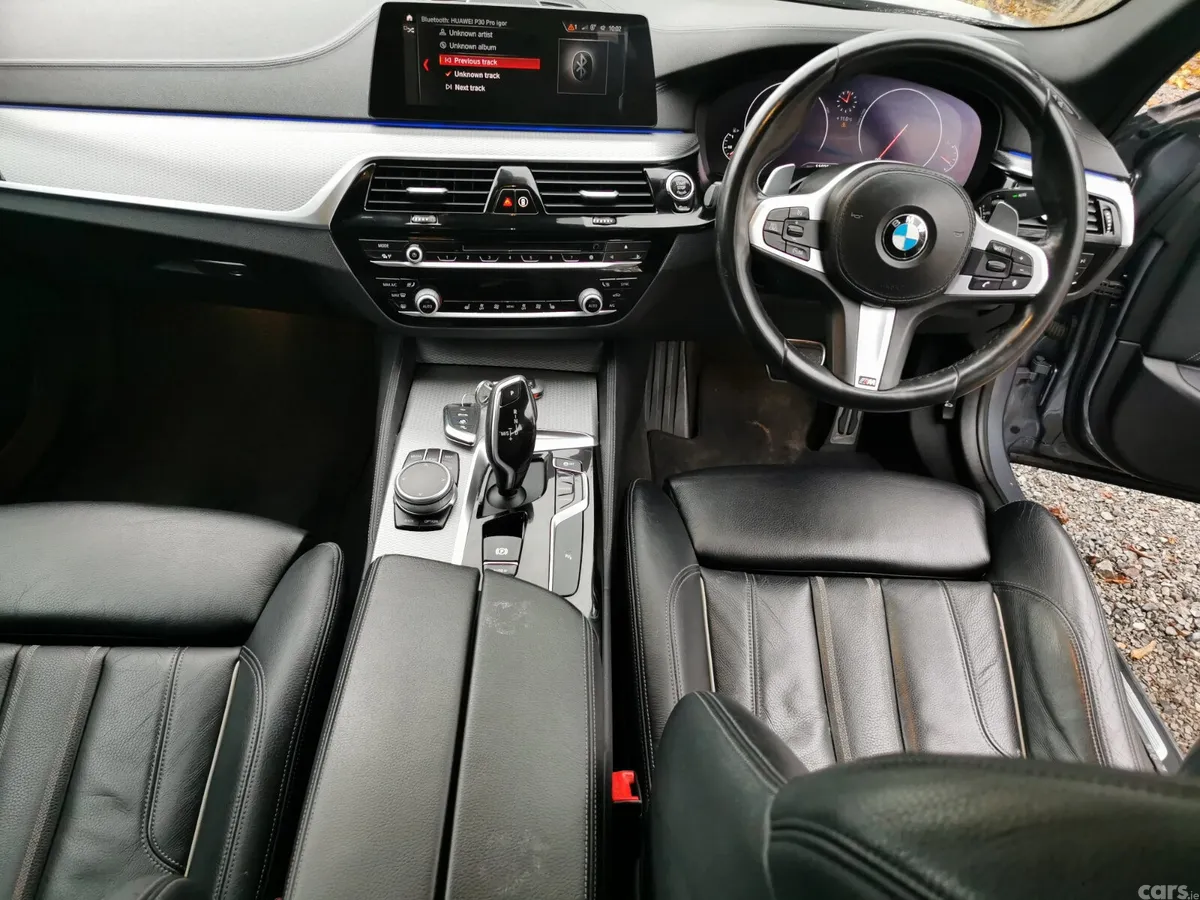 BMW 5-Series Saloon, Petrol, 2019, Blue