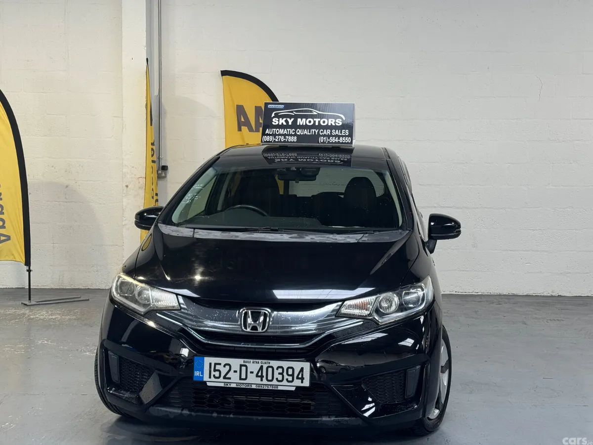 Honda Fit Hatchback, Petrol Hybrid, 2015, Black
