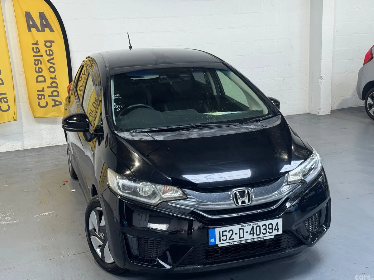 Honda Fit Hatchback, Petrol Hybrid, 2015, Black