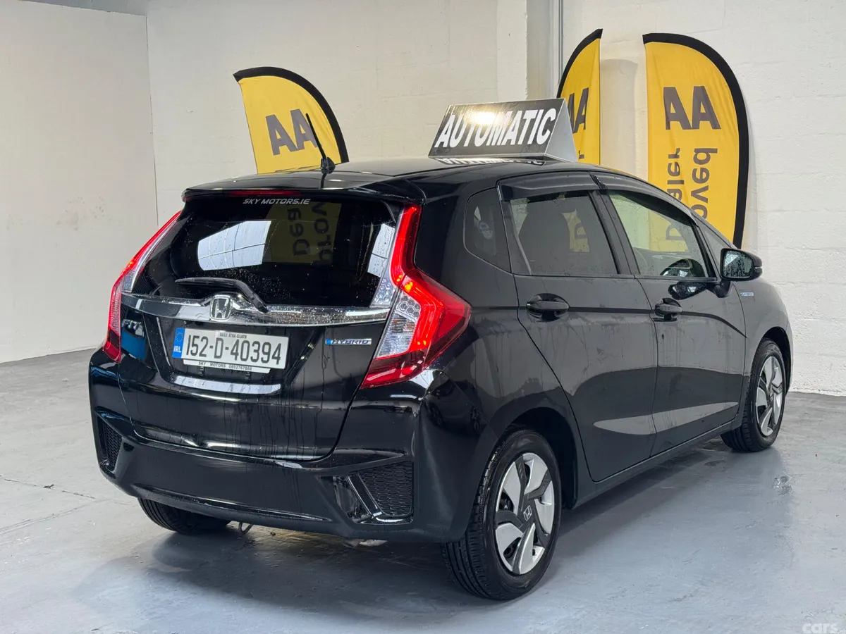 Honda Fit Hatchback, Petrol Hybrid, 2015, Black