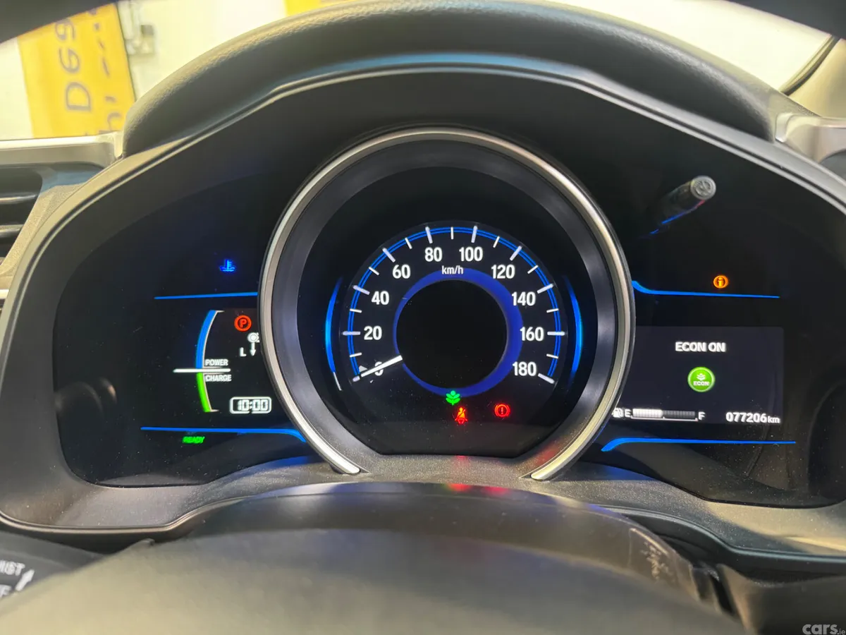 Honda Fit Hatchback, Petrol Hybrid, 2015, White