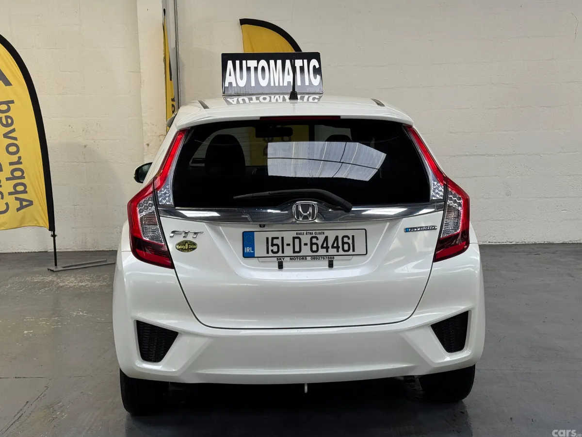 Honda Fit Hatchback, Petrol Hybrid, 2015, White