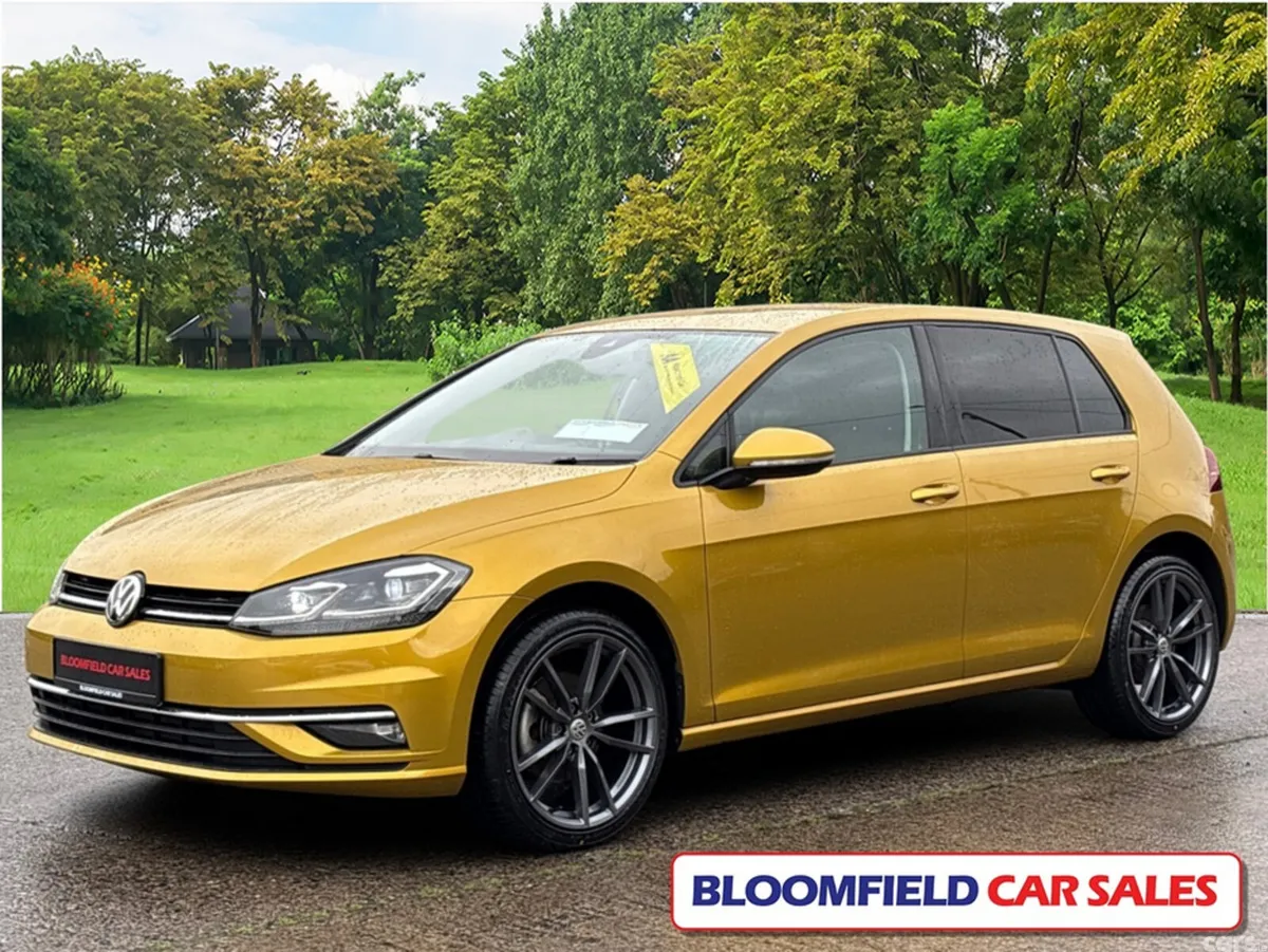 Volkswagen Golf Hatchback, Petrol, 2019, Gold