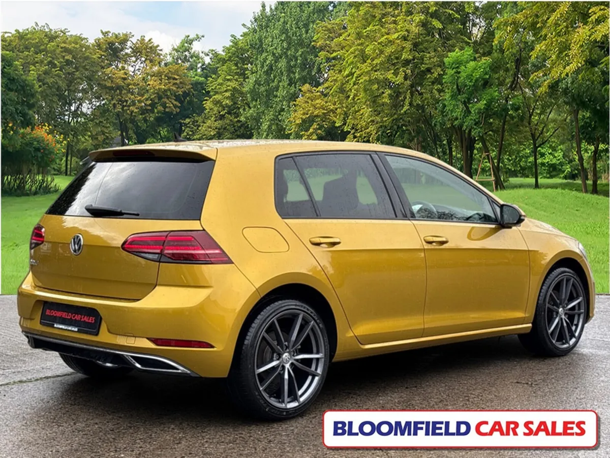 Volkswagen Golf Hatchback, Petrol, 2019, Gold