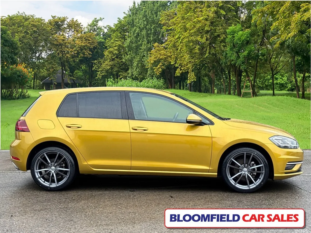 Volkswagen Golf Hatchback, Petrol, 2019, Gold