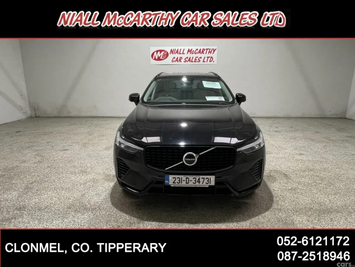 Volvo XC60 SUV, Petrol Plug-in Hybrid, 2023, Black