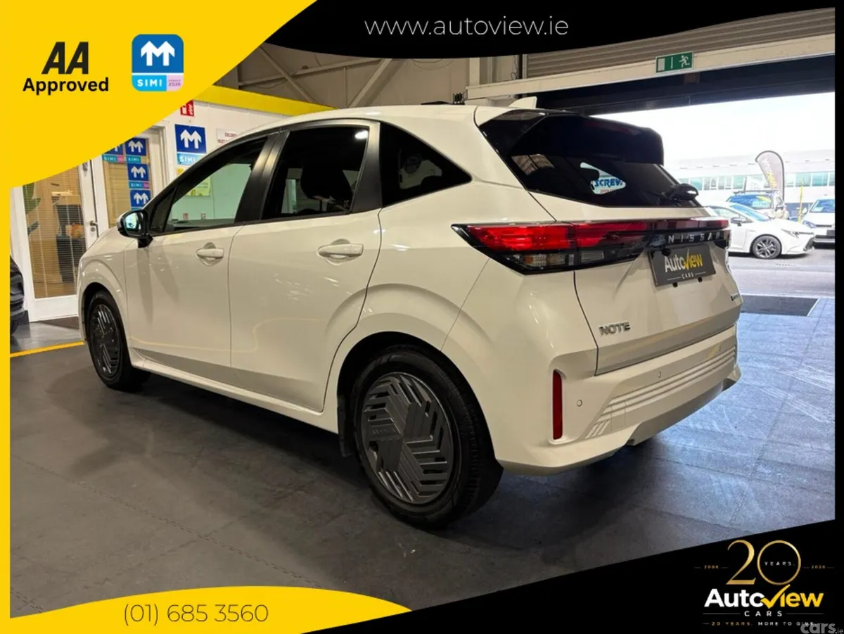 Nissan Note Hatchback, Petrol Hybrid, 2024, White