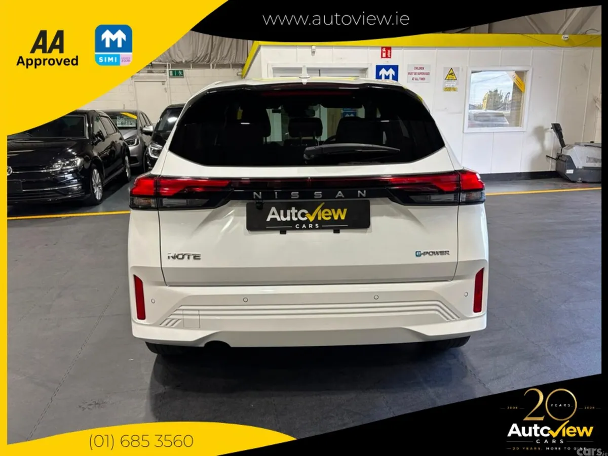 Nissan Note Hatchback, Petrol Hybrid, 2024, White