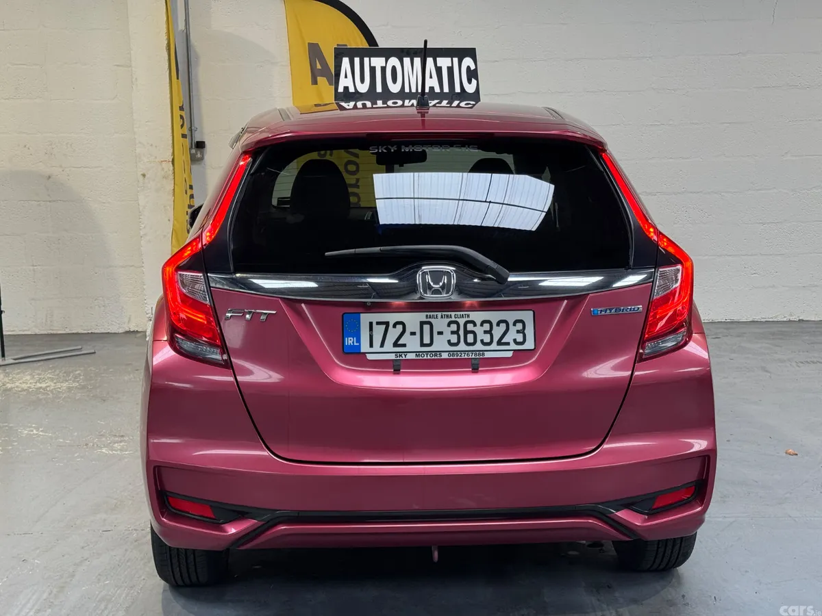 Honda Fit Hatchback, Petrol Hybrid, 2017, Red