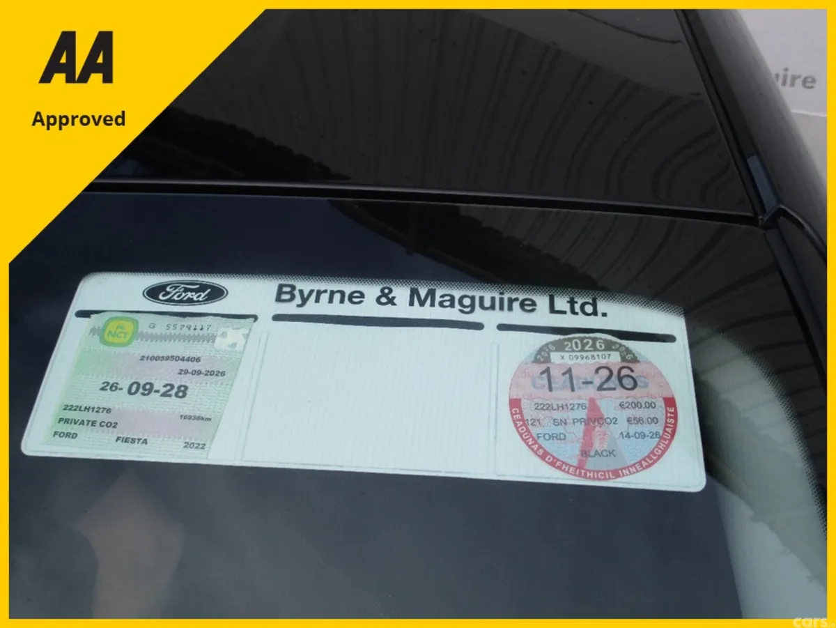 Ford Fiesta Hatchback, Petrol, 2022, Black