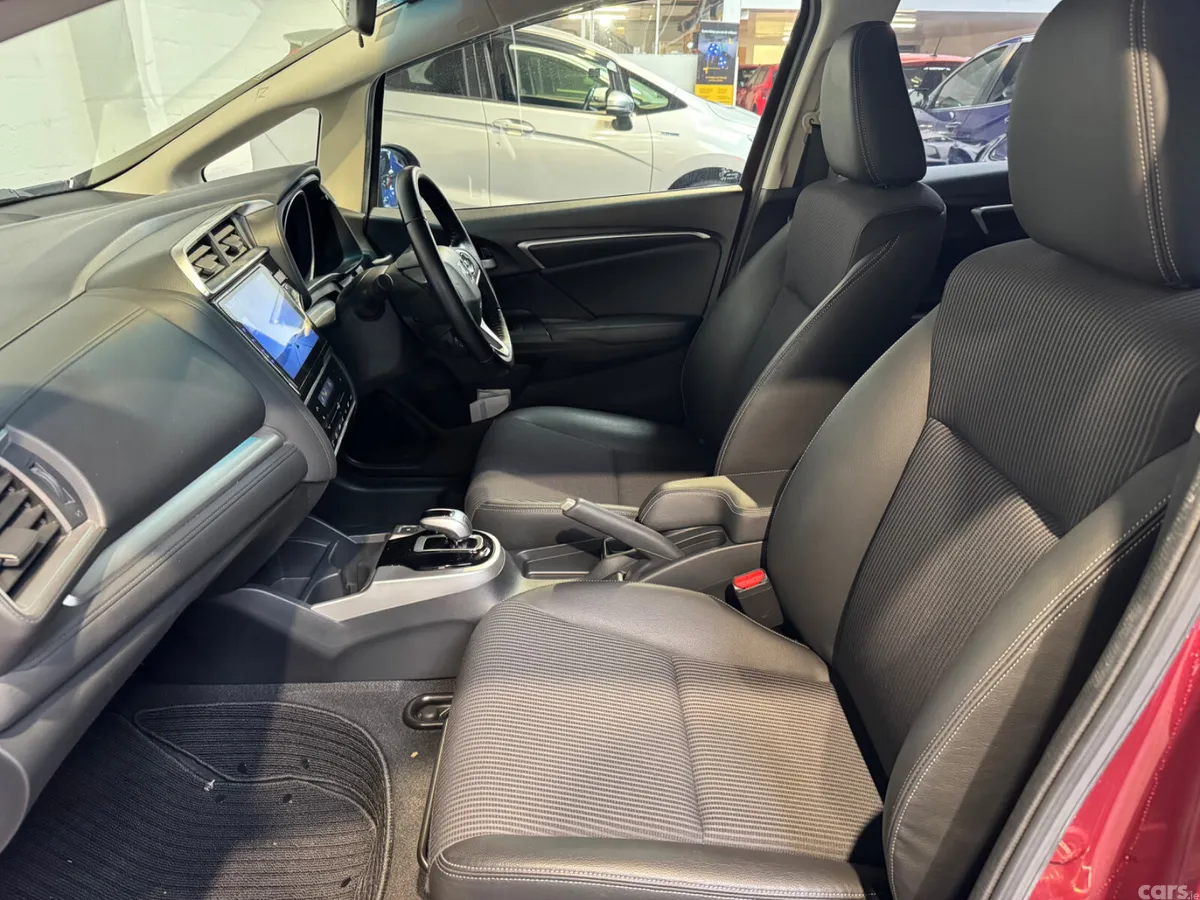 Honda Fit Hatchback, Petrol Hybrid, 2017, Red