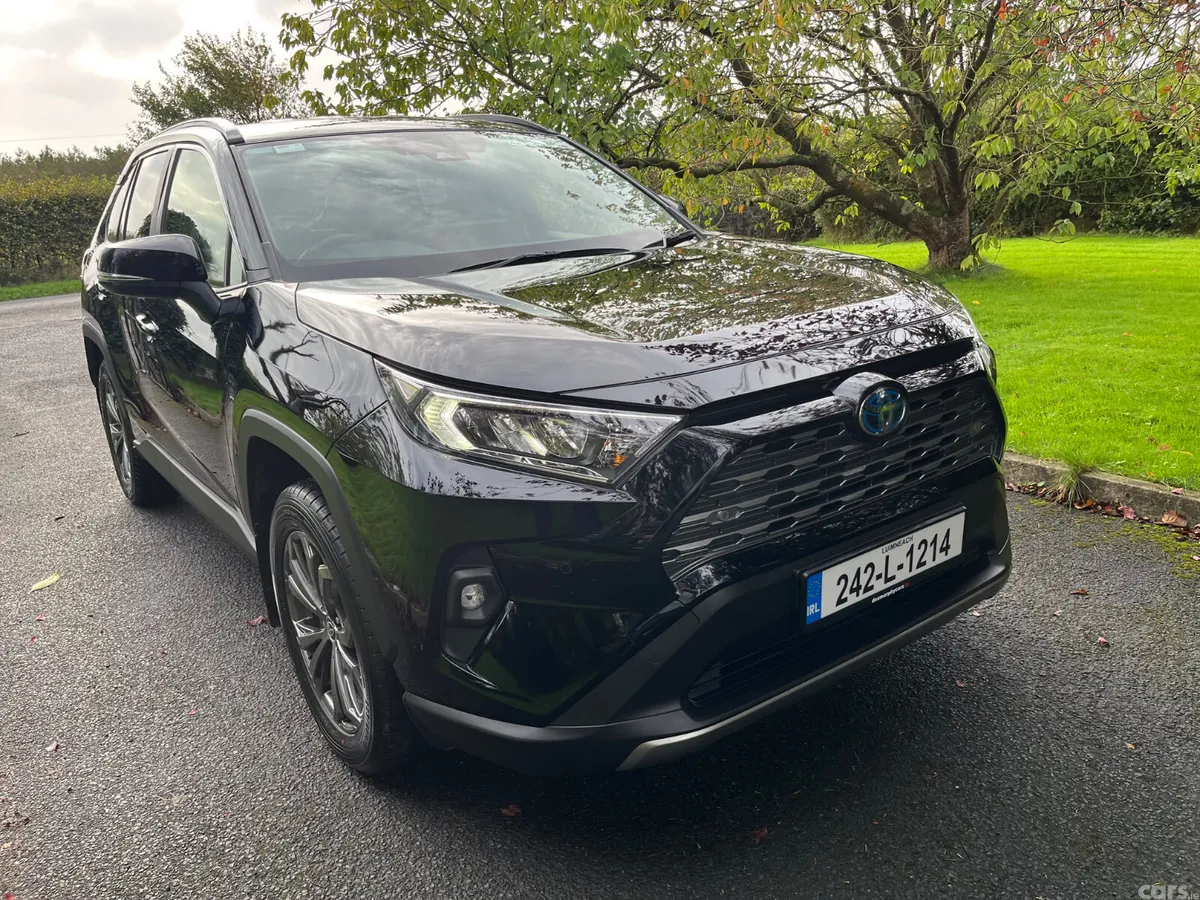 Toyota RAV4 SUV, Petrol Hybrid, 2024, Black