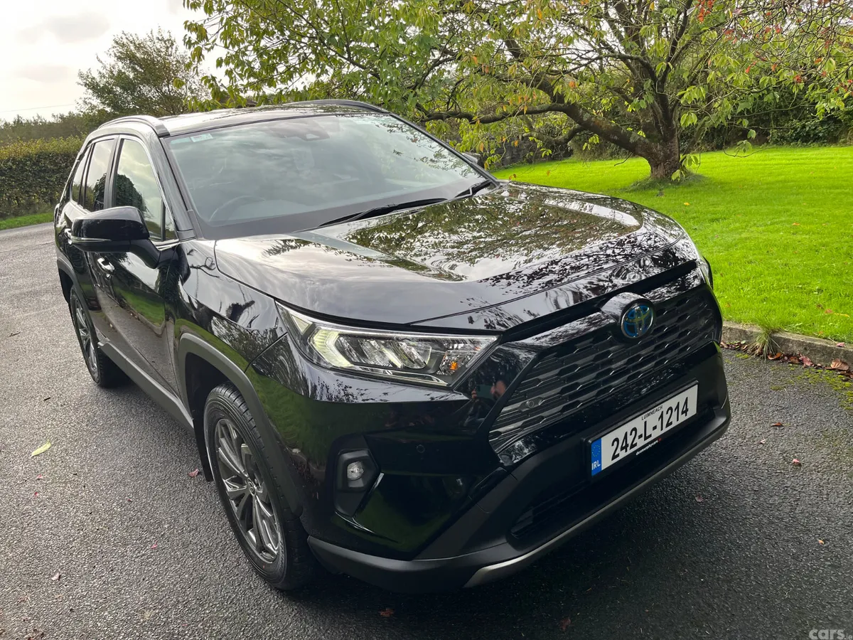 Toyota RAV4 SUV, Petrol Hybrid, 2024, Black