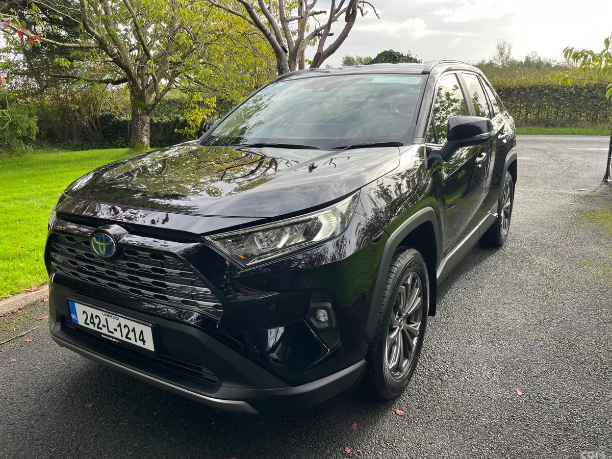 Toyota RAV4 SUV, Petrol Hybrid, 2024, Black