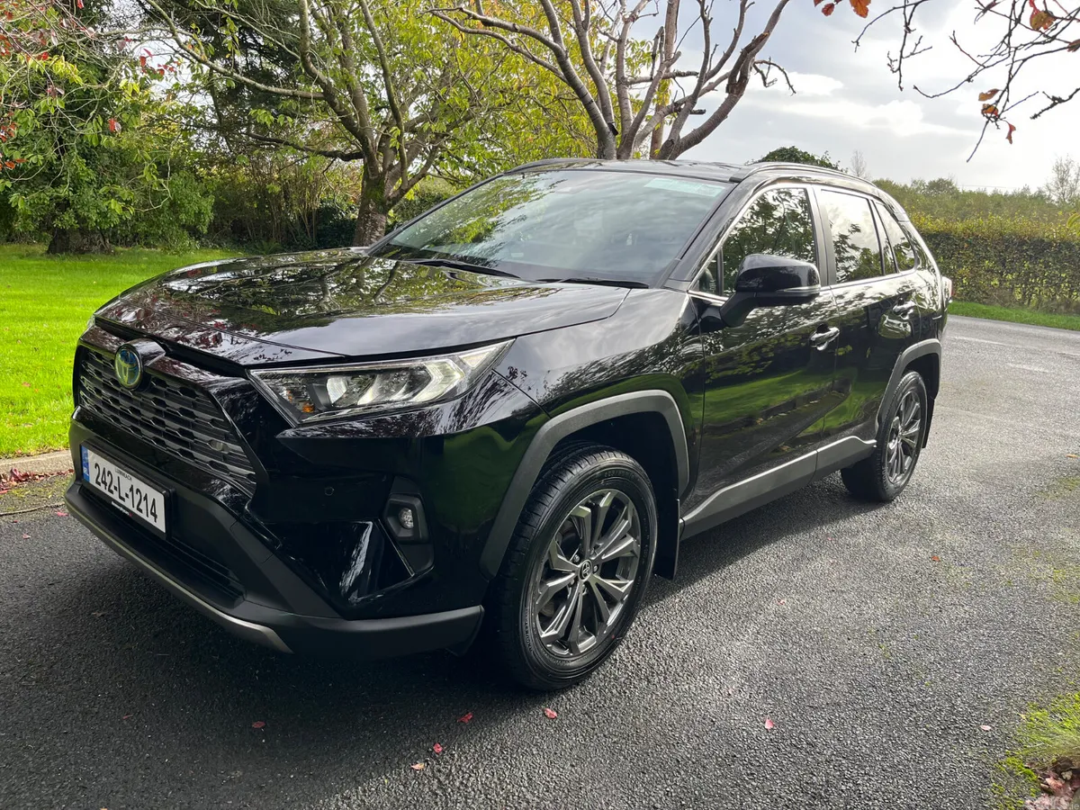 Toyota RAV4 SUV, Petrol Hybrid, 2024, Black