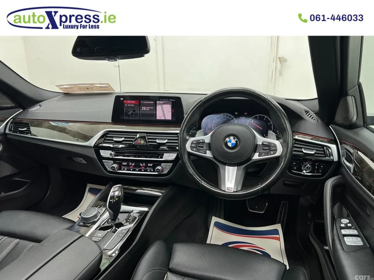 BMW 5-Series Saloon, Diesel, 2019, White