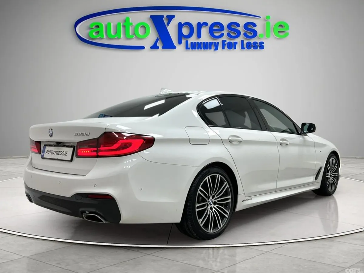 BMW 5-Series Saloon, Diesel, 2019, White