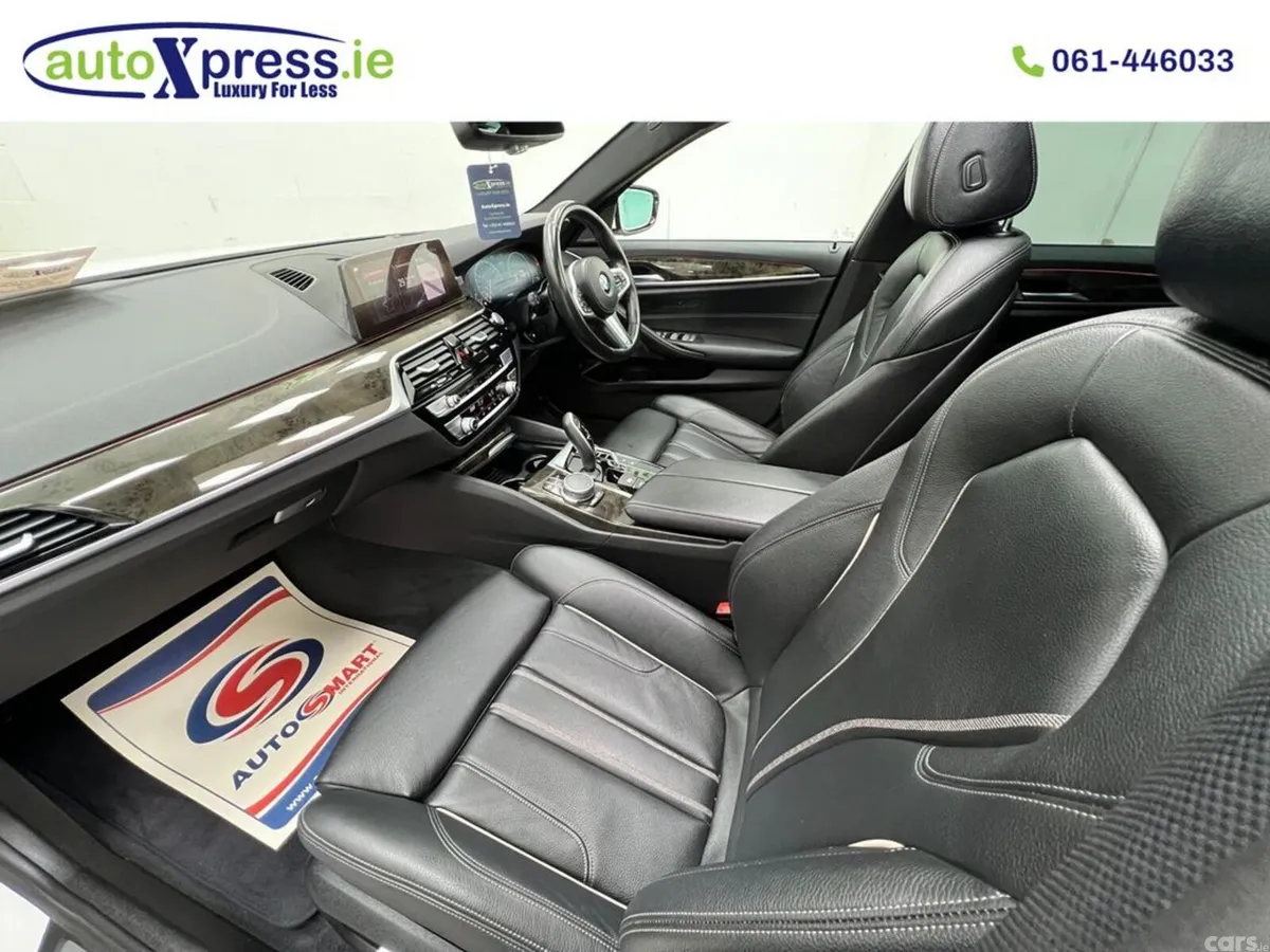 BMW 5-Series Saloon, Diesel, 2019, White