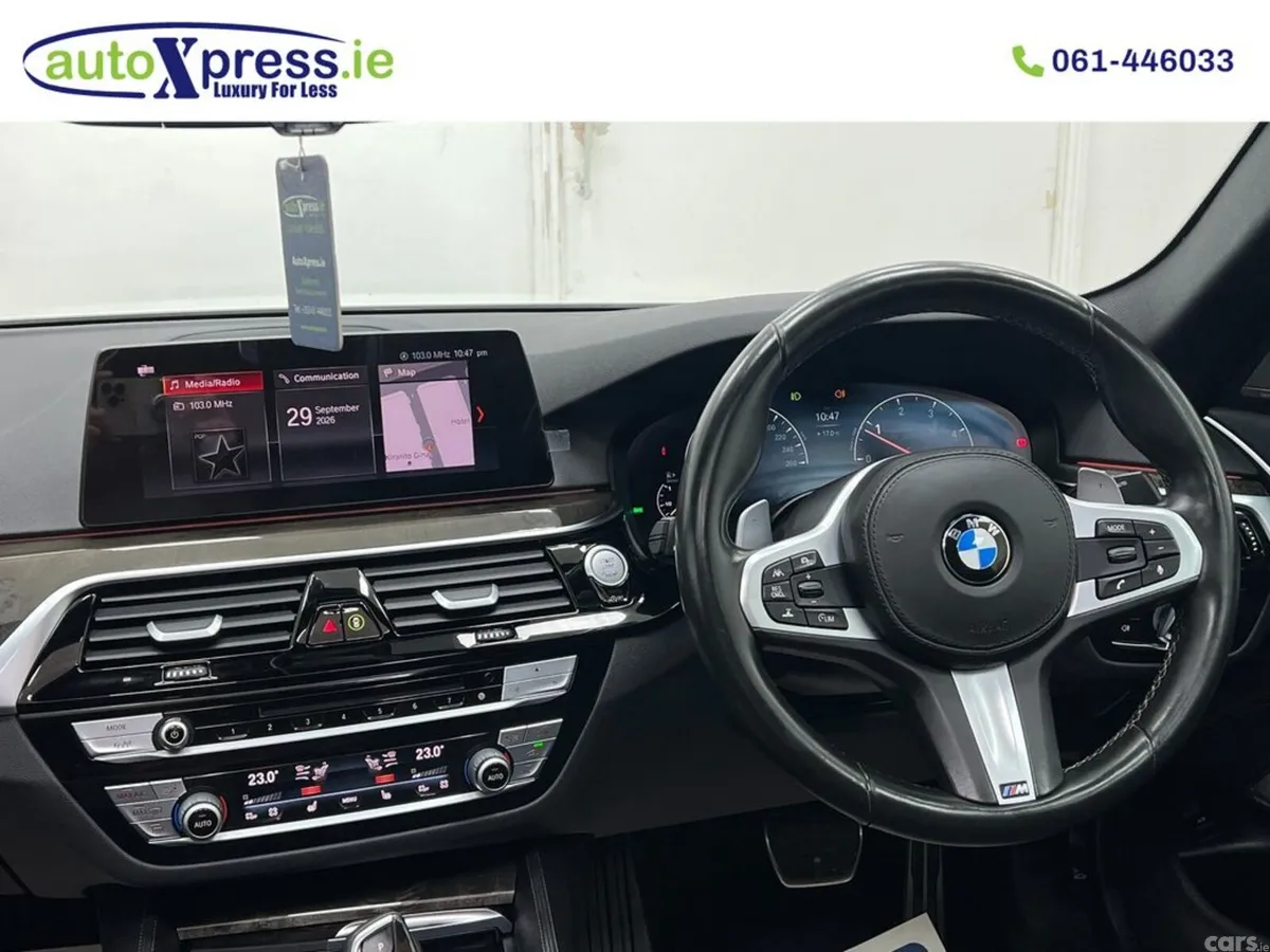 BMW 5-Series Saloon, Diesel, 2019, White