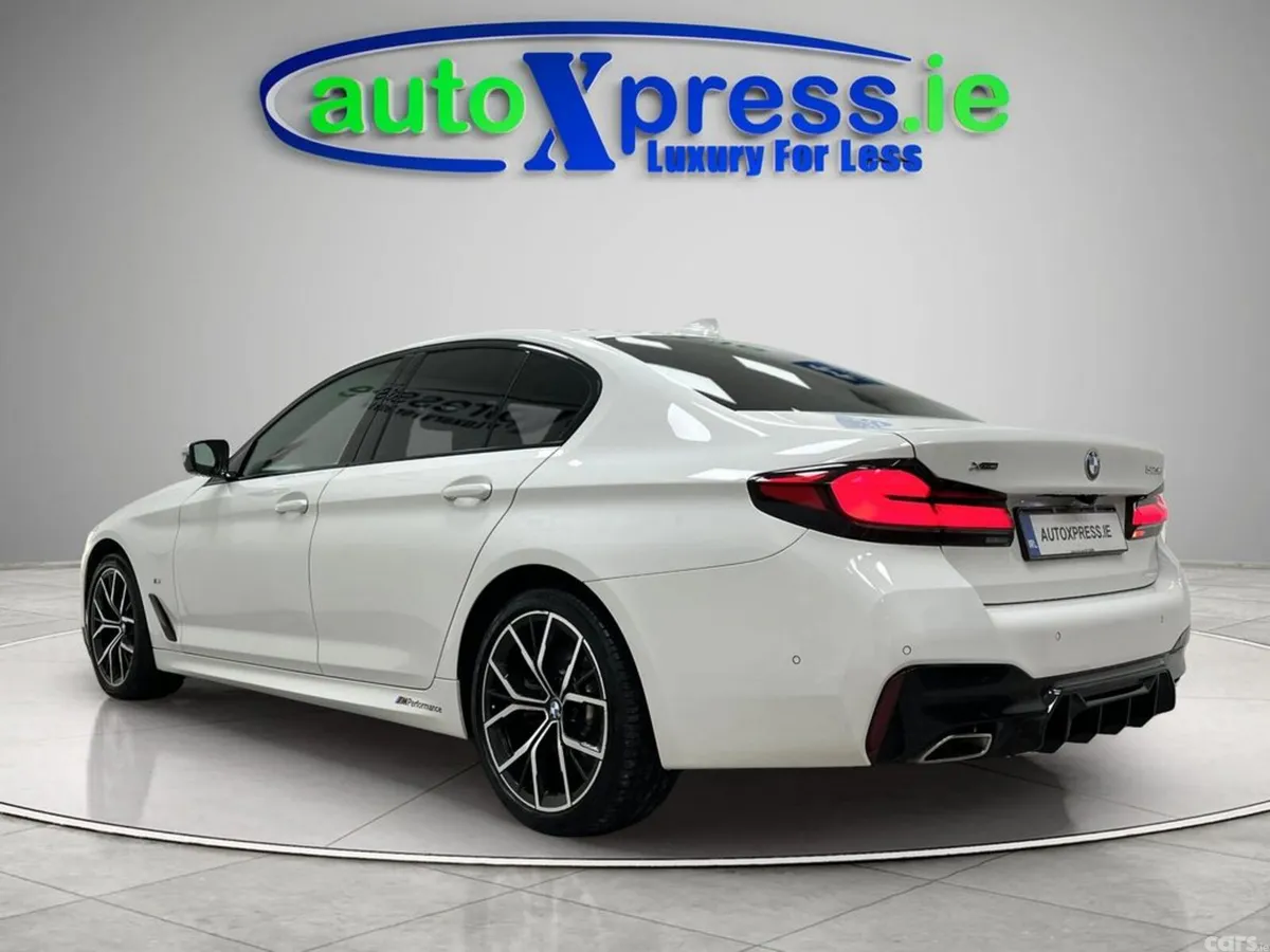 BMW 5-Series Saloon, Diesel, 2021, White