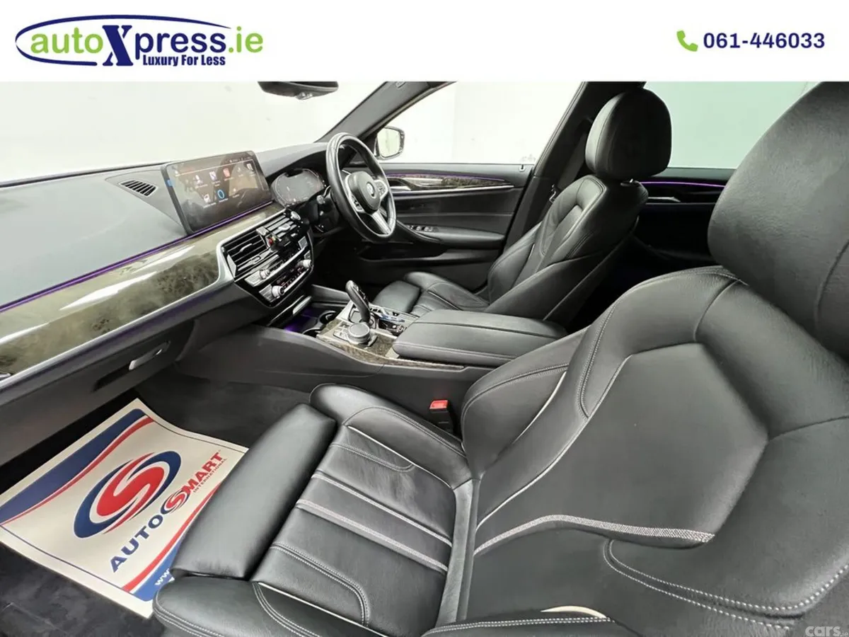 BMW 5-Series Saloon, Diesel, 2021, White
