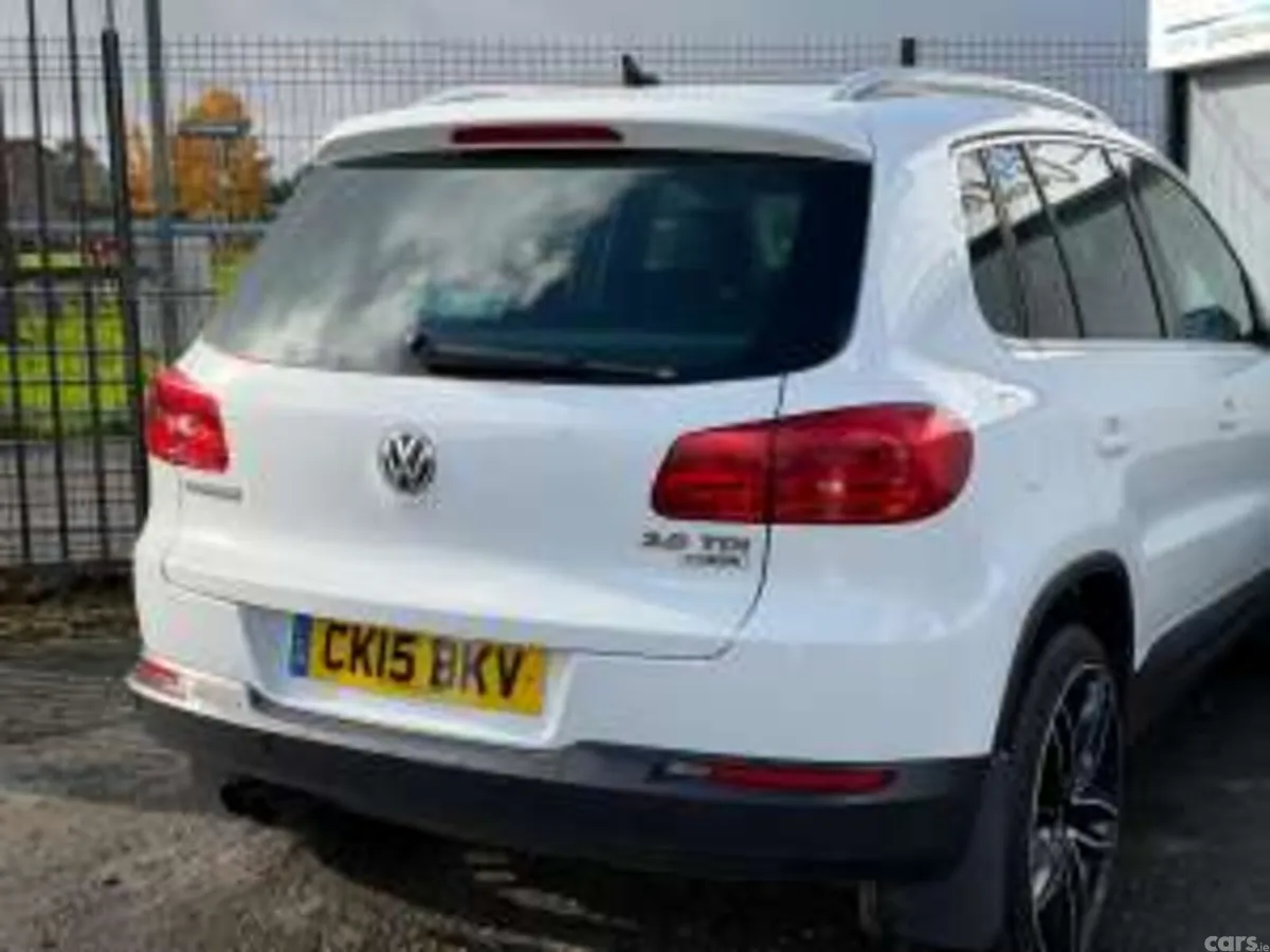 Volkswagen Tiguan SUV, Diesel, 2015, White