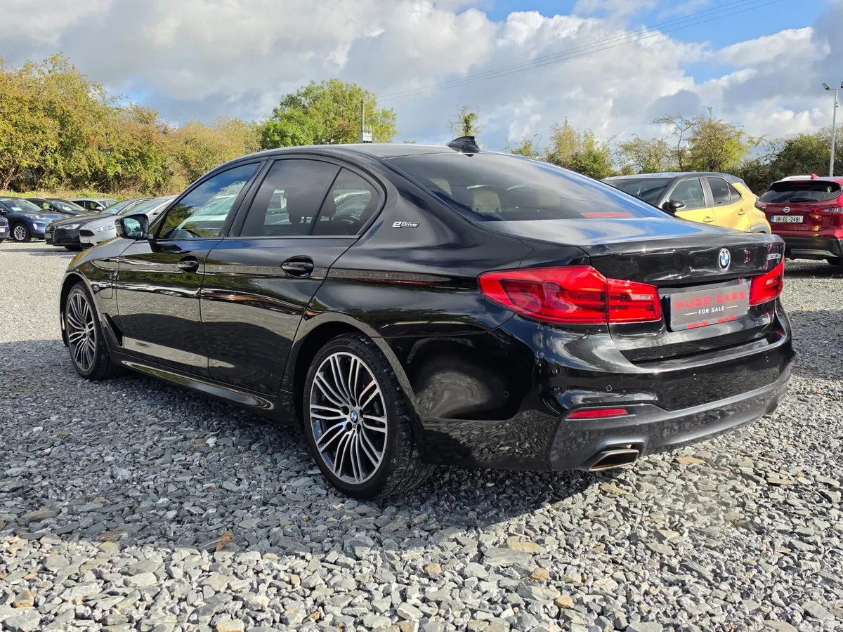 BMW 5-Series Saloon, Petrol Plug-in Hybrid, 2018, Black