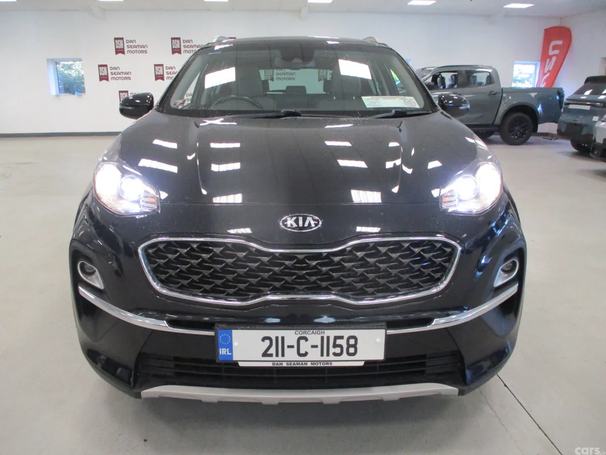 Kia Sportage SUV, Diesel Hybrid, 2021, Black