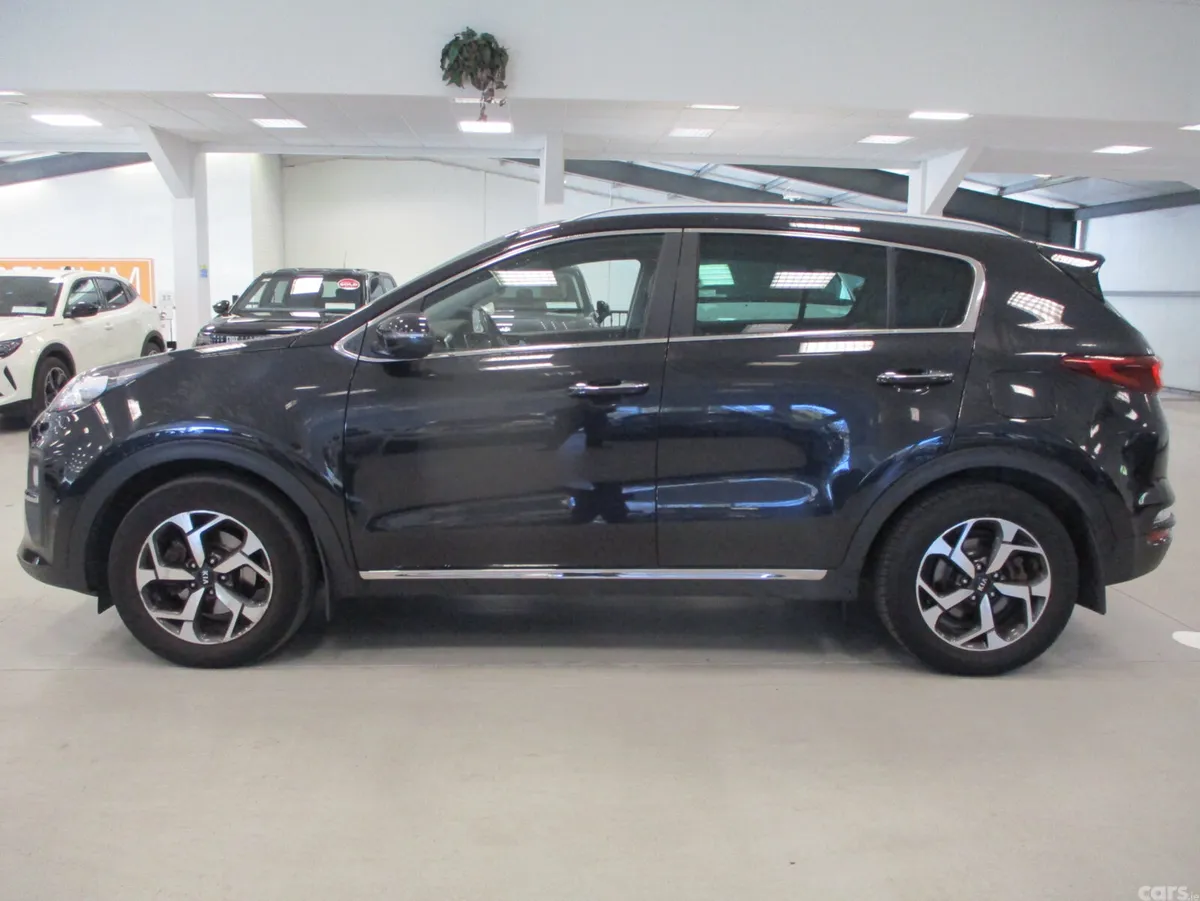 Kia Sportage SUV, Diesel Hybrid, 2021, Black