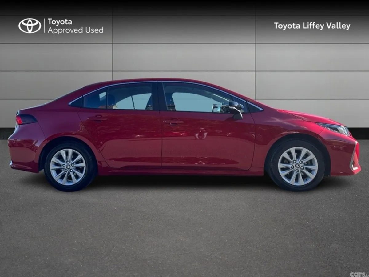 Toyota Corolla Saloon, Petrol Hybrid, 2026, Red