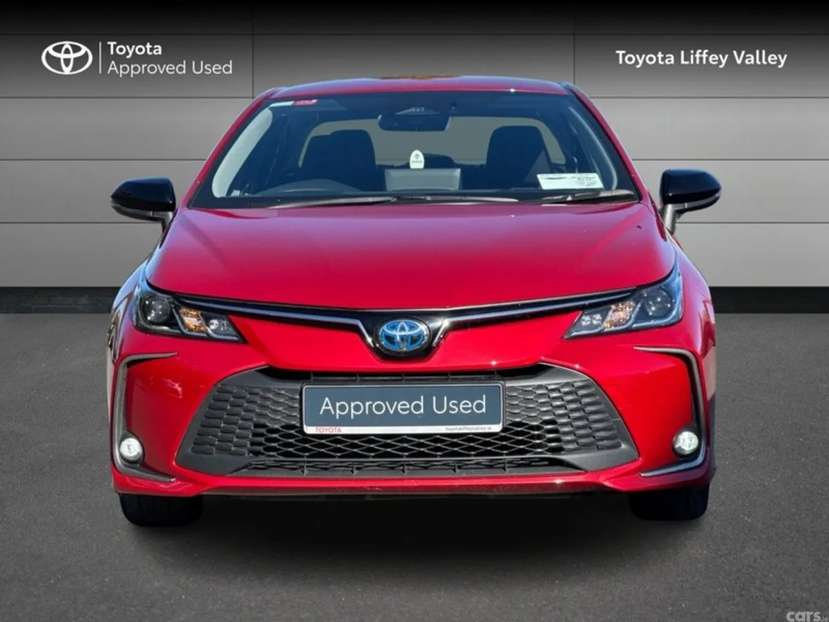 Toyota Corolla Saloon, Petrol Hybrid, 2026, Red
