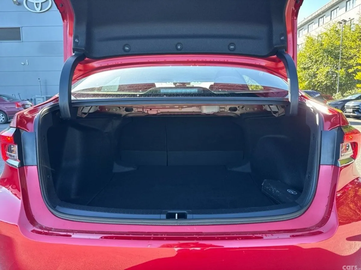 Toyota Corolla Saloon, Petrol Hybrid, 2026, Red