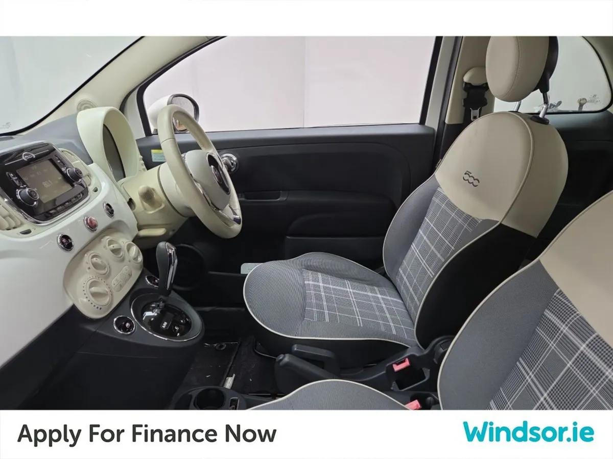 Fiat 500 Hatchback, Petrol, 2018, White